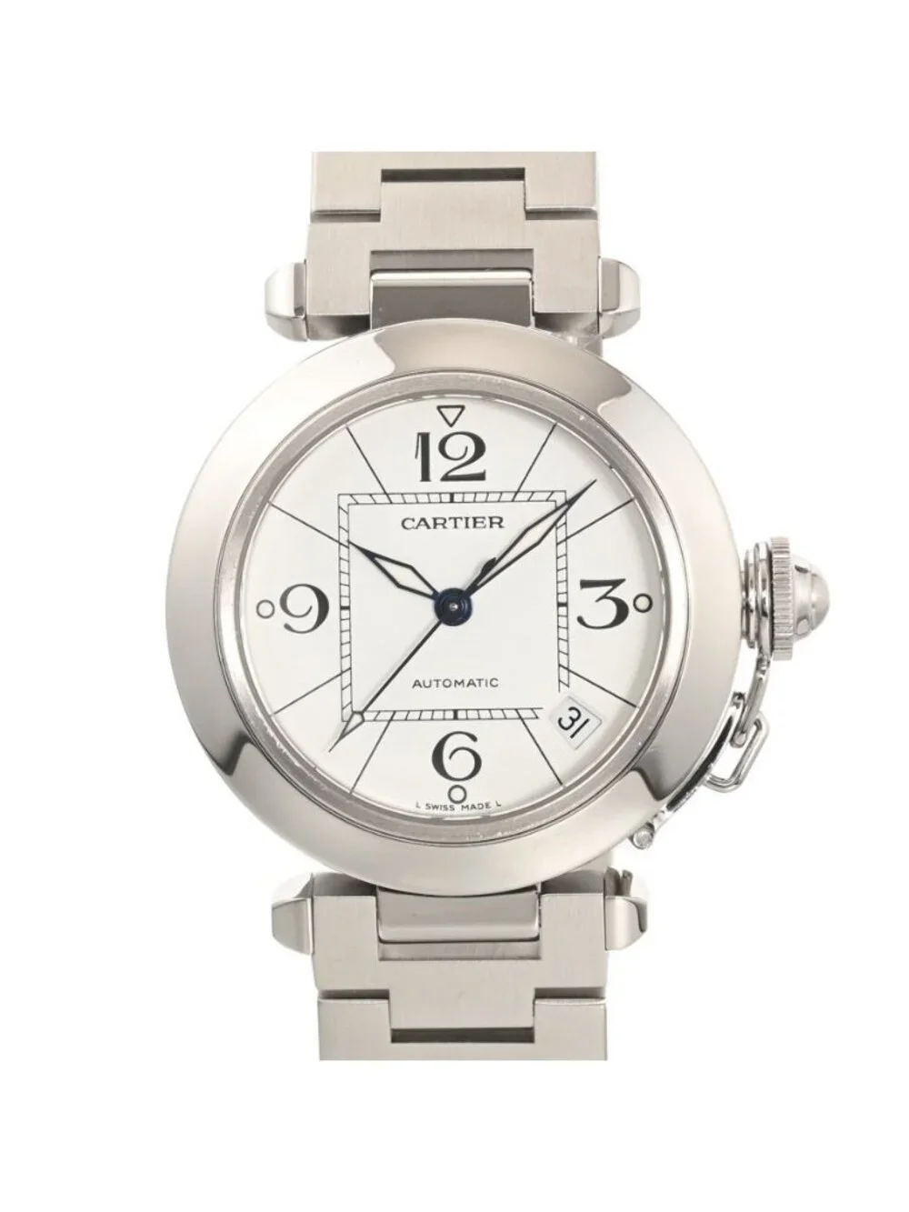 Cartier Watch Pasha Silver